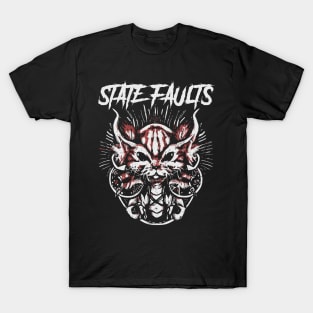 state faults and the dark fox T-Shirt